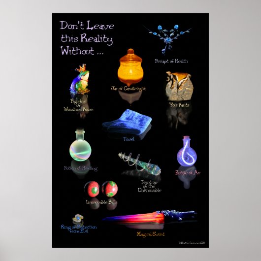 Verlass diese Realität nicht ohne ... Poster (Vorne)