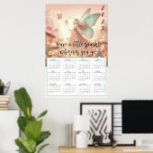 Verlass ein wenig funkeln Fairy 2025 Kalender Poster (Heimbüro)