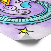 Verlass ein wenig Sparkle Poster (Ecke)