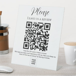 Verlass einer Überprüfung QR-Code Sockelschild