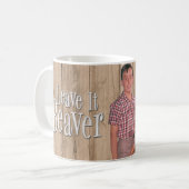 Verlass es an Beaver Kaffeetasse (Vorderseite Links)
