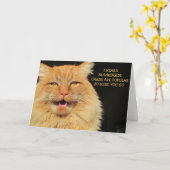 Verlass es Leere Inside Albern Wortspiel Karte (Gelbe Blume)