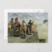 Verlass für Jersey Postkarte (Vorne/Hinten)