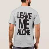 Verlass Me Alone - Gym Shirt (Rückseite)
