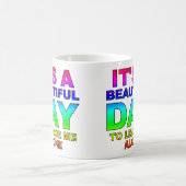 Verlass mich allein mit einem lustigen Mug oder Re Kaffeetasse (Mittel)