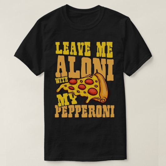 Verlass mich allein T-Shirt (Design vorne)