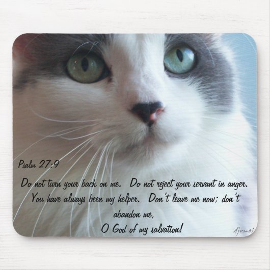 Verlass mich nicht mousepad (Vorne)