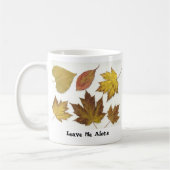 Verlass mir allein! kaffeetasse (Links)
