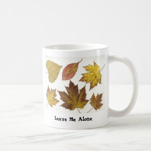 Verlass mir allein! kaffeetasse (Rechts)