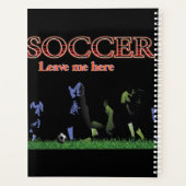 Verlass mir hier Fußball Planer (Rückseite)