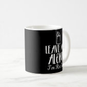 Verlass mir, ich lese Sarcastic Book Open Kaffeetasse (VorderseiteRechts)