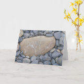 Verlass nicht karte (Gelbe Blume)