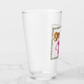 "Verlass niemals Zuhause ohne dein Tiara!" Glas (Rechts)