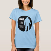 Verlass No Trace Bigfoot T-Shirt (Vorderseite)