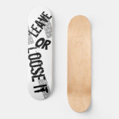verlass oder locker skateboard (Vorderseite)
