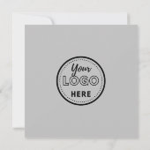 Verlass uns ein Feedback des Kunden durch Ihre Kar Einladung (Rückseite)