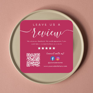 Verlass uns einen QR-Code für Instagram-Logos von