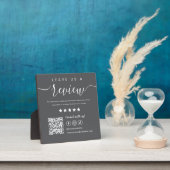 Verlass uns einen Review Social Media Qr Code Dunk Fotoplatte (InSitu)