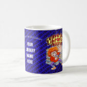 Verlass unsere Bibliotheken allein! Kaffeetasse (VorderseiteRechts)