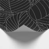 Verlasse Hintergrundmuster. - Illustration, formel Geschenkpapier (Ecke)