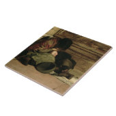 Verlassen, 1903 fliese (Seite)