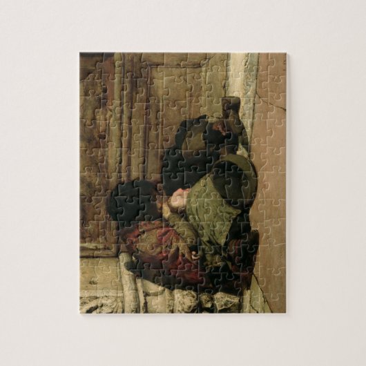 Verlassen, 1903 puzzle (Vertikal)