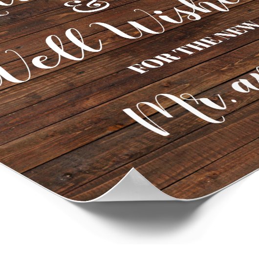 Verlassen Beratung & Wohlfühl-Wünsche Holzland-Chi Poster (Ecke)