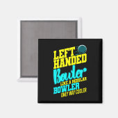 Verlassen Bowler Bowl Byll Spaß Bowling Striker Magnet (Vorderseite/Rückseite)