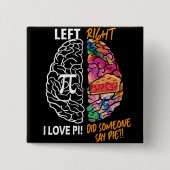 Verlassen Brain Right Brain Pi Button (Vorderseite)