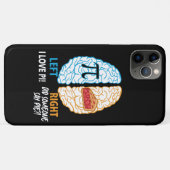 Verlassen Brain Right Brain Pi Case-Mate iPhone Hülle (Rückseite (Horizontal))