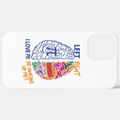 Verlassen Brain Right Brained Funny Pi Case-Mate iPhone Hülle (Hinten (horizontal))