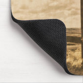 Verlassen bunten Colorado-Zeichens Mousepad (Ecke)