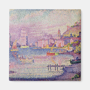 Verlassen des Hafens von Heilig-Tropez, 1902 Magnet
