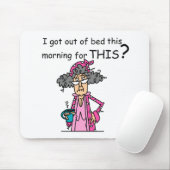 Verlassen einen Bett-Spaß Mousepad (Mit Mouse)