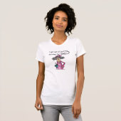 Verlassen einen Bett-Spaß T-Shirt (Vorne ganz)