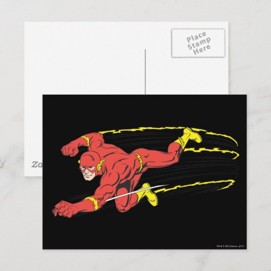 Verlassen Flash Lunges Postkarte (Vorne/Hinten)