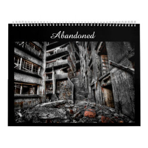 Verlassen: Fotografie-Kalender der verfallenden Kalender