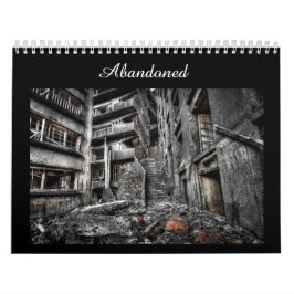 Verlassen: Fotografie-Kalender der verfallenden Kalender