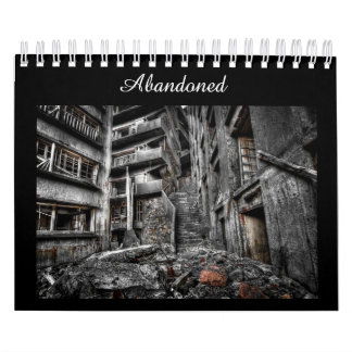 Verlassen: Fotografie-Kalender der verfallenden Kalender