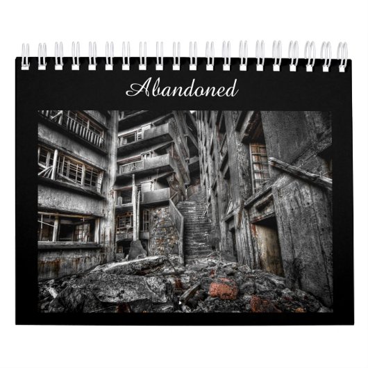 Verlassen: Fotografie-Kalender der verfallenden Kalender (Titelbild)