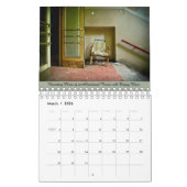 Verlassen: Fotografie-Kalender der verfallenden Kalender (Mär 2026)