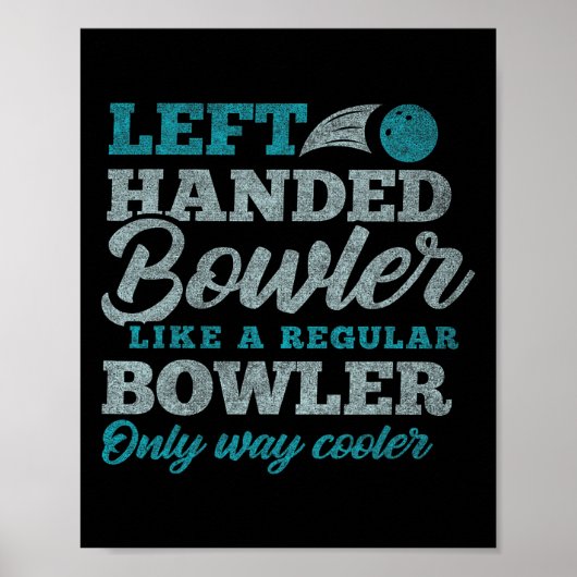 Verlassen Handbowler Poster (Vorne)