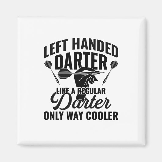 Verlassen Handdarter Magnet (Vorne)
