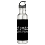 Verlassen Hander Edelstahlflasche (Vorderseite)