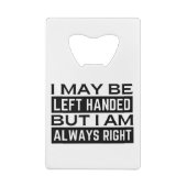 Verlassen Hander Geldbeutel Flaschenöffner (Rückseite)