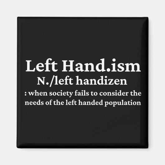 Verlassen Hander Magnet (Vorne)