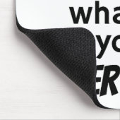 Verlassen Hander Mousepad (Ecke)