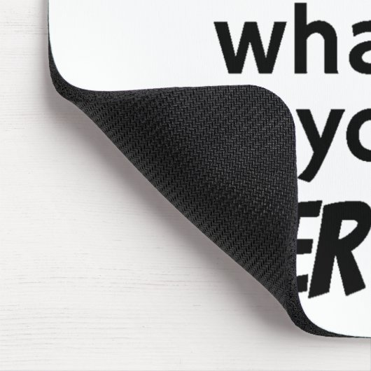 Verlassen Hander Mousepad (Ecke)