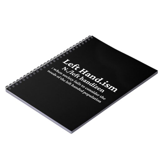 Verlassen Hander Notizblock (Linke Seite)