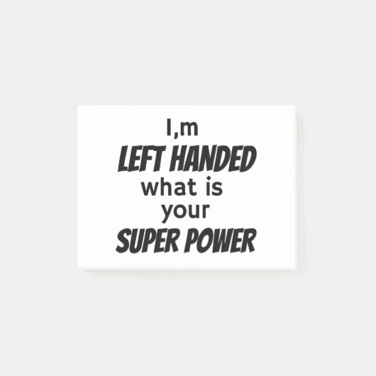 Verlassen Hander Post-it Klebezettel (Vorderseite)